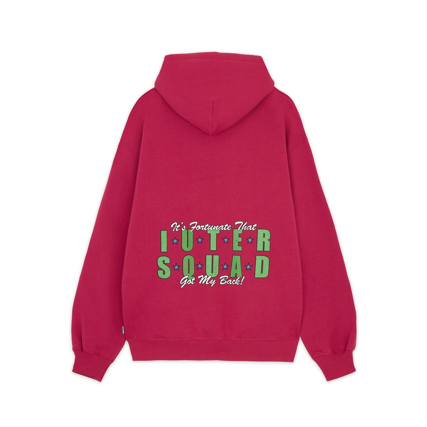 SQUAD HOODIE SANGRIA