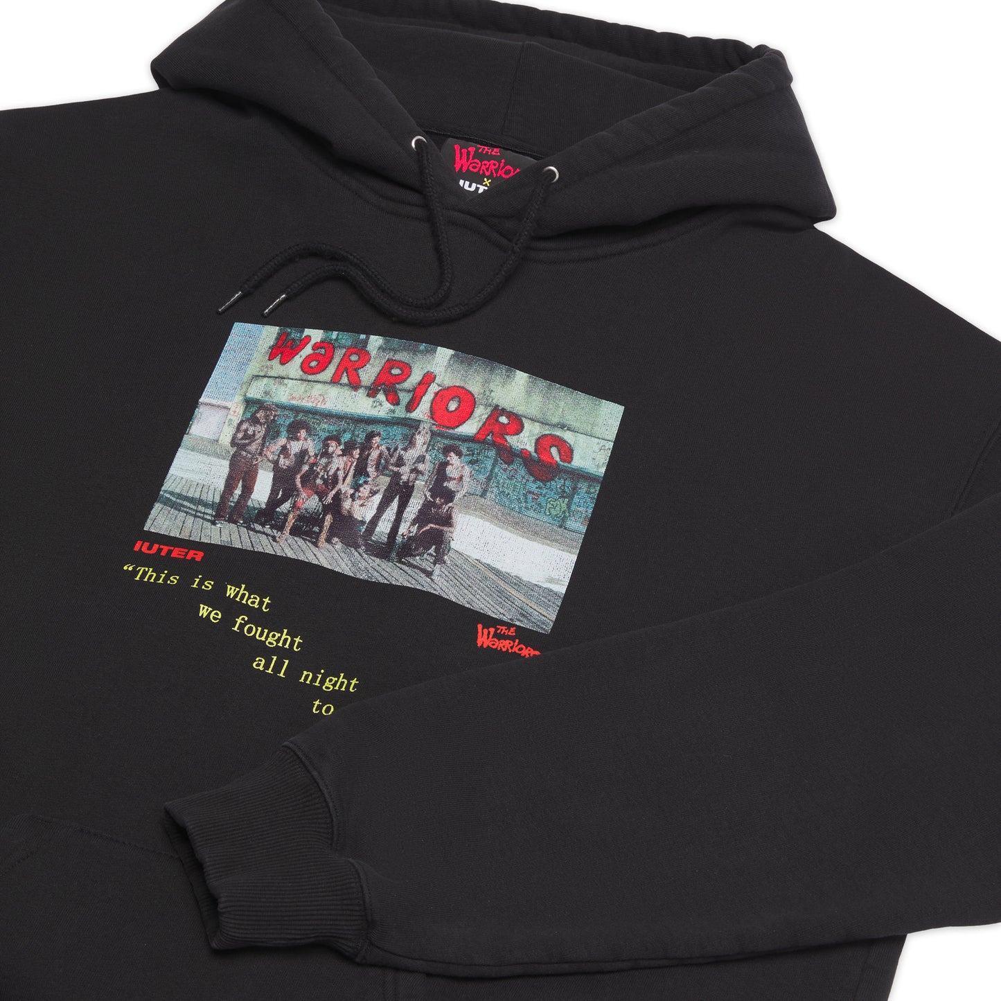 THE WARRIORS HOODIE BLACK