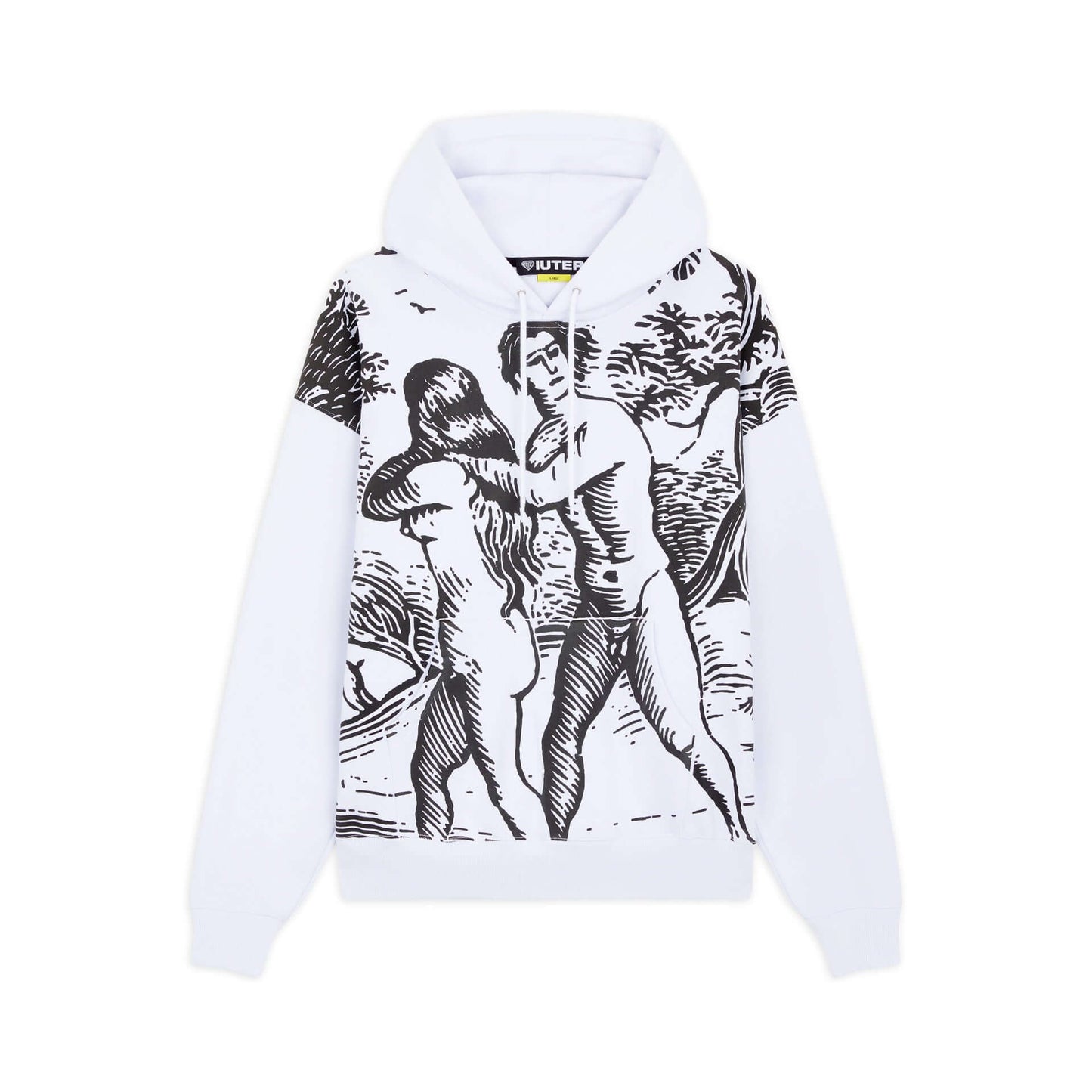 ENDLESS HOODIE WHITE IUTER €56.0