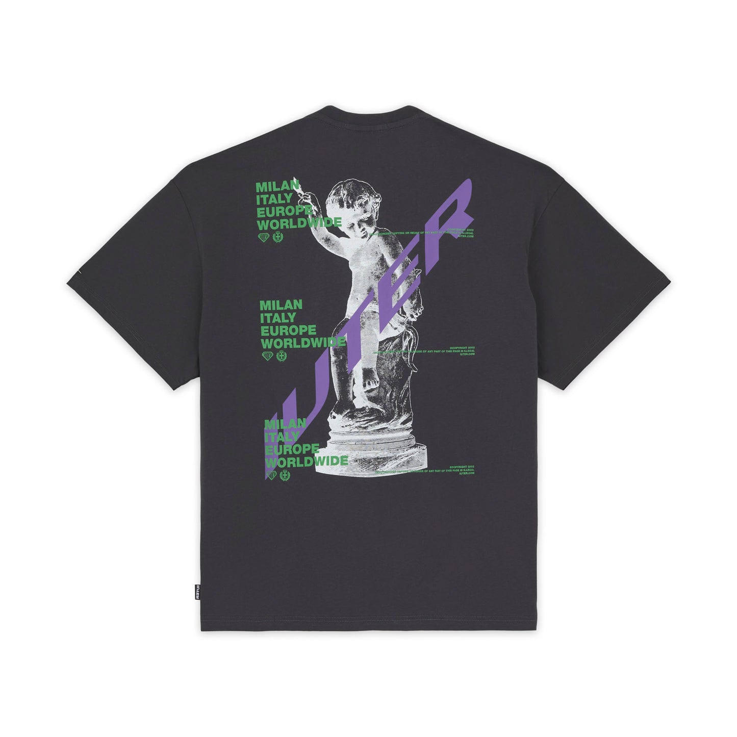 CUPIDO TEE ASPHALT