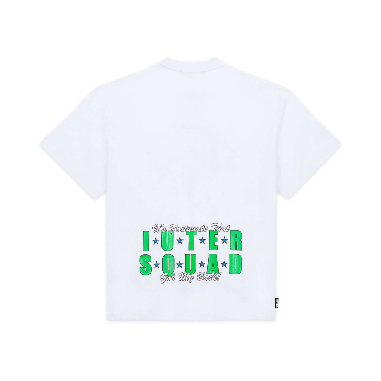SQUAD TEE WHITE IUTER €18.0