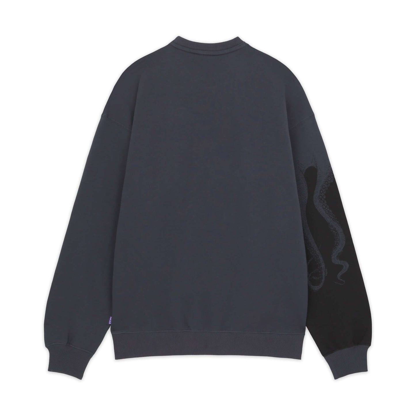OCTOPUS SIDE CREWNECK ASPHALT OCTOPUS €36.0