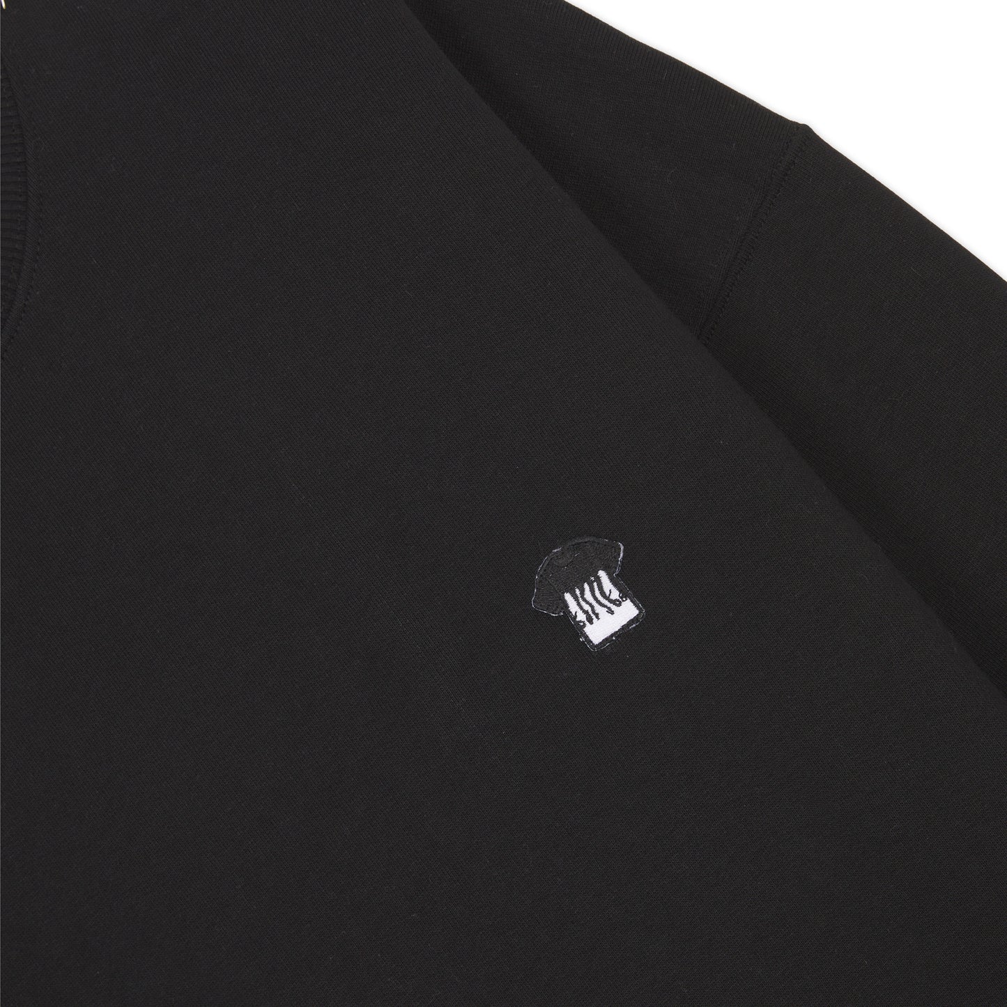 OG TEE PATCH CREWNECK BLACK