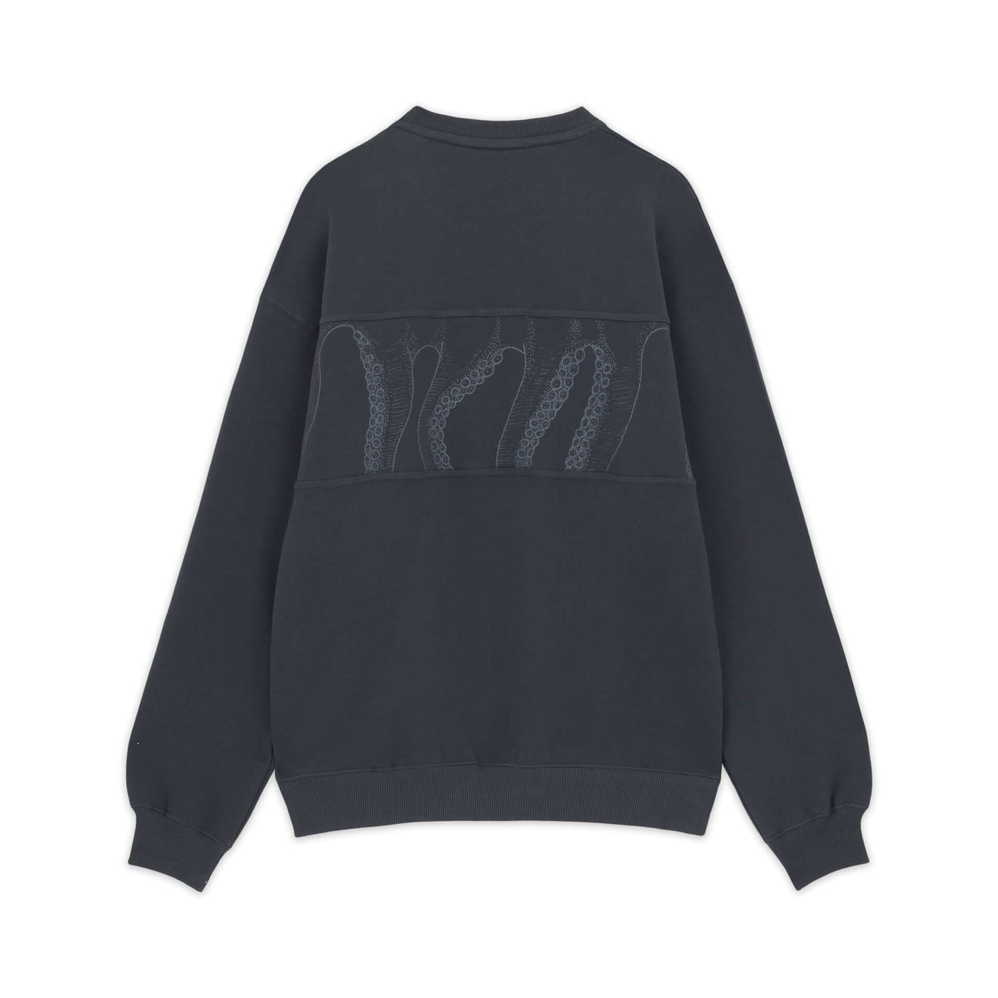 OUTLINE BAND CREWNECK ASPHALT OCTOPUS €40.0