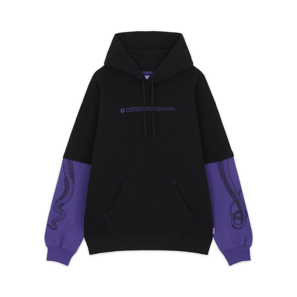 LOGO OVERHOODIE BLACK