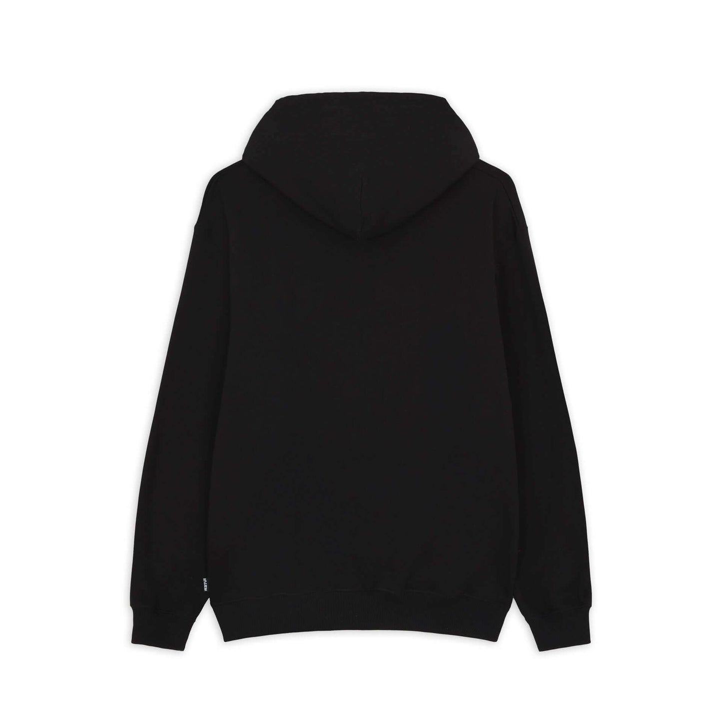 PATCHWORK HOODIE BLACK OCTOPUS €48.0