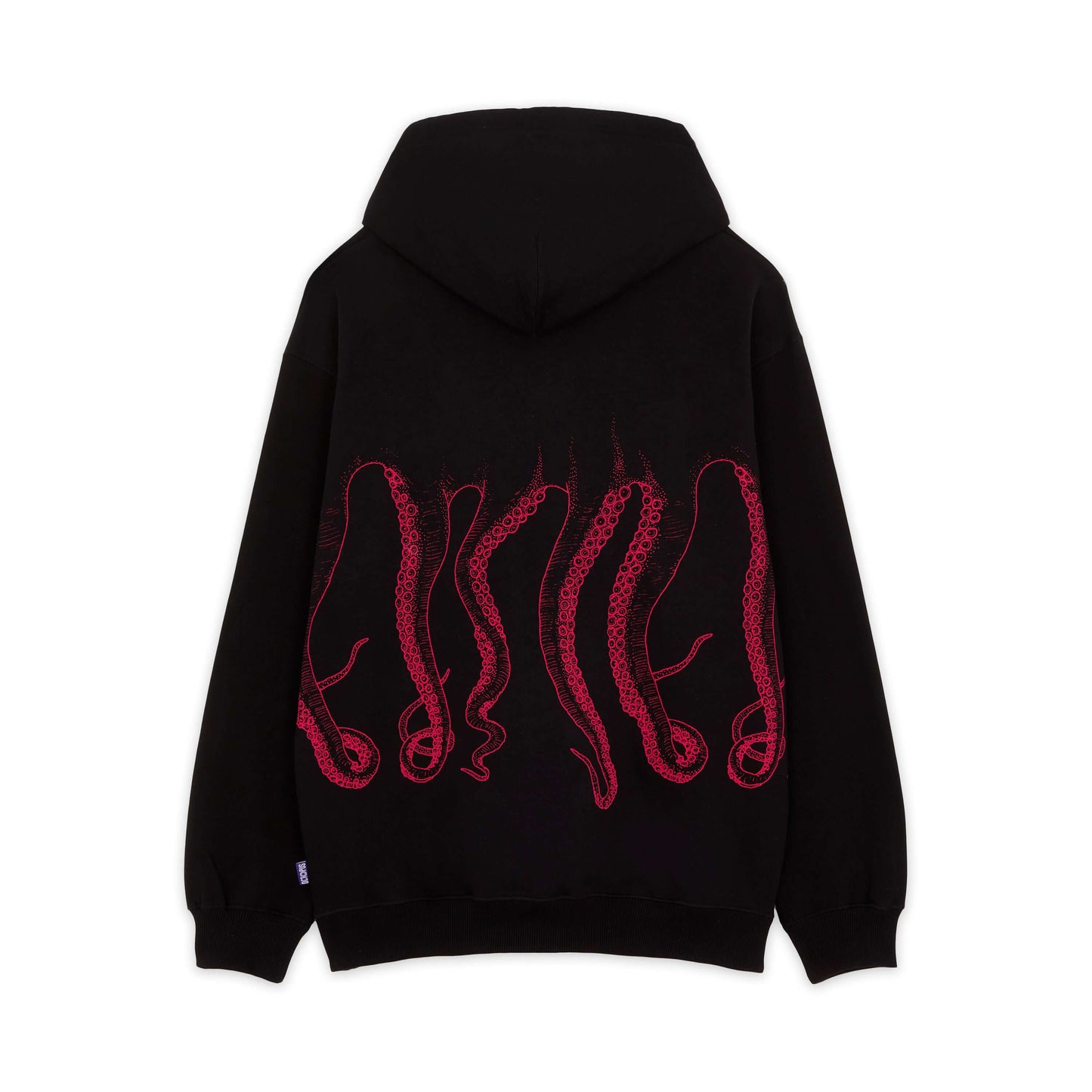 OUTLINE LOGO HOODIE BLACK OCTOPUS €40.0