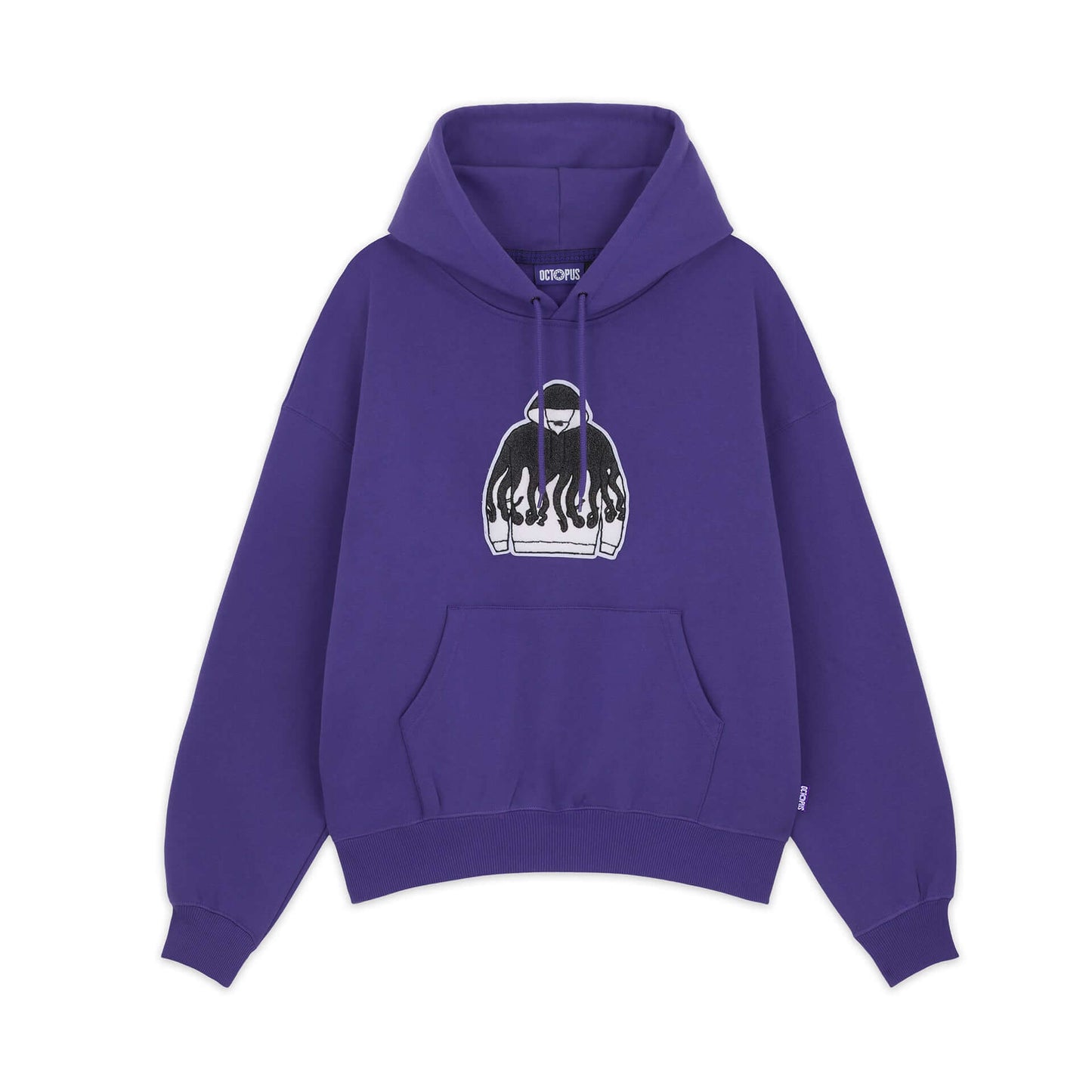 ICONIC HOODIE PURPLE OCTOPUS €44.0