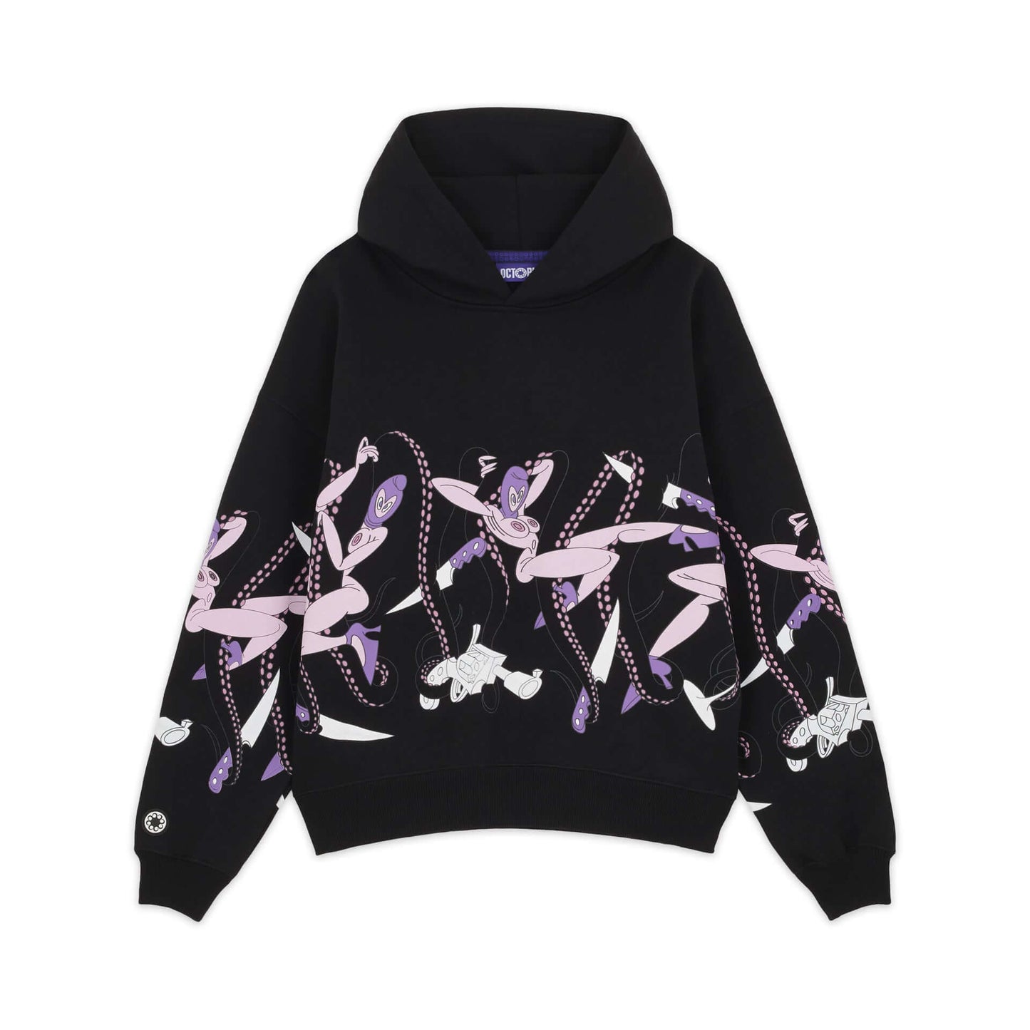 OCTOPUS BY ALOHA PROJECT LOVE HOODIE BLACK OCTOPUS €48.0