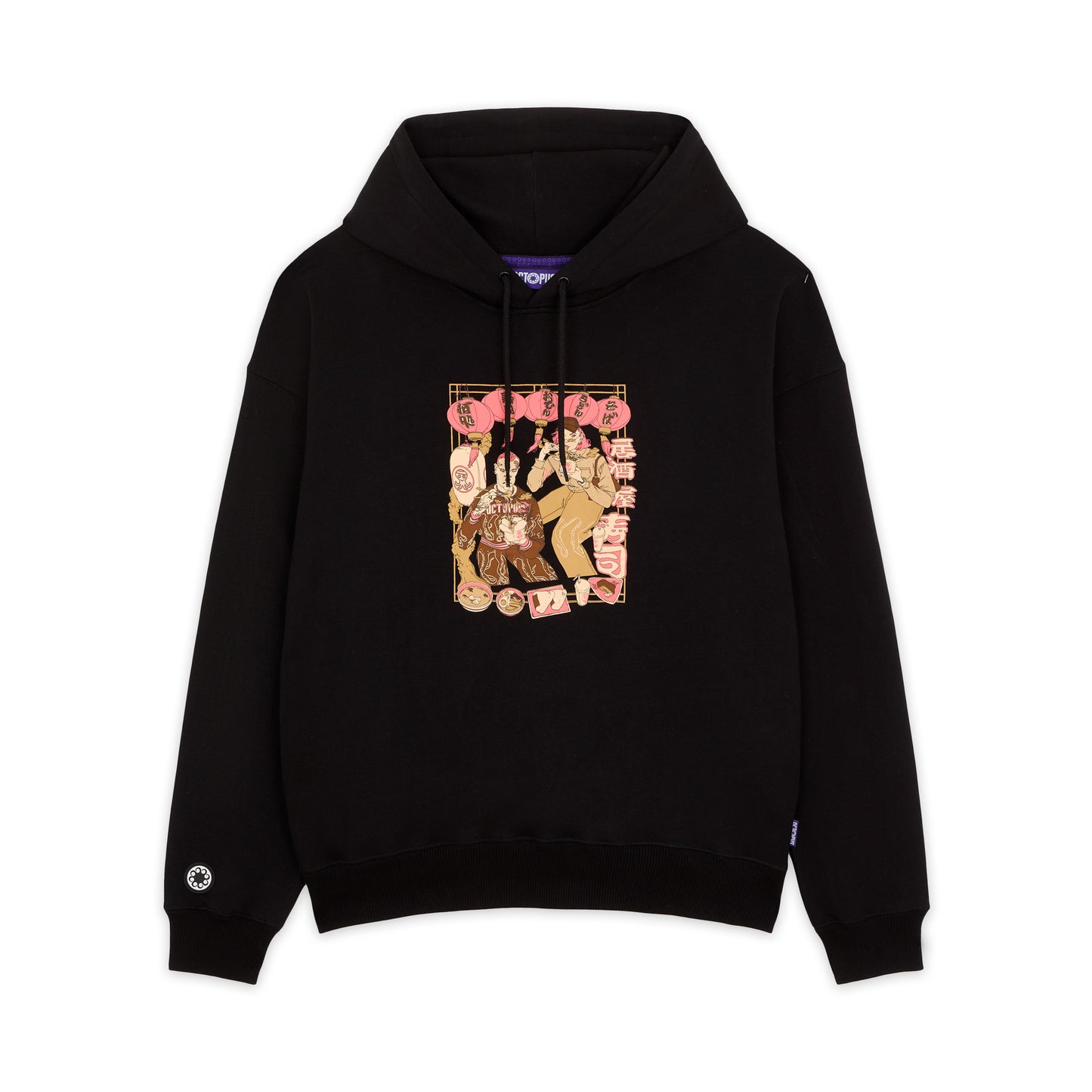 RAMEN BY DANIELE VANZO HOODIE BLACK