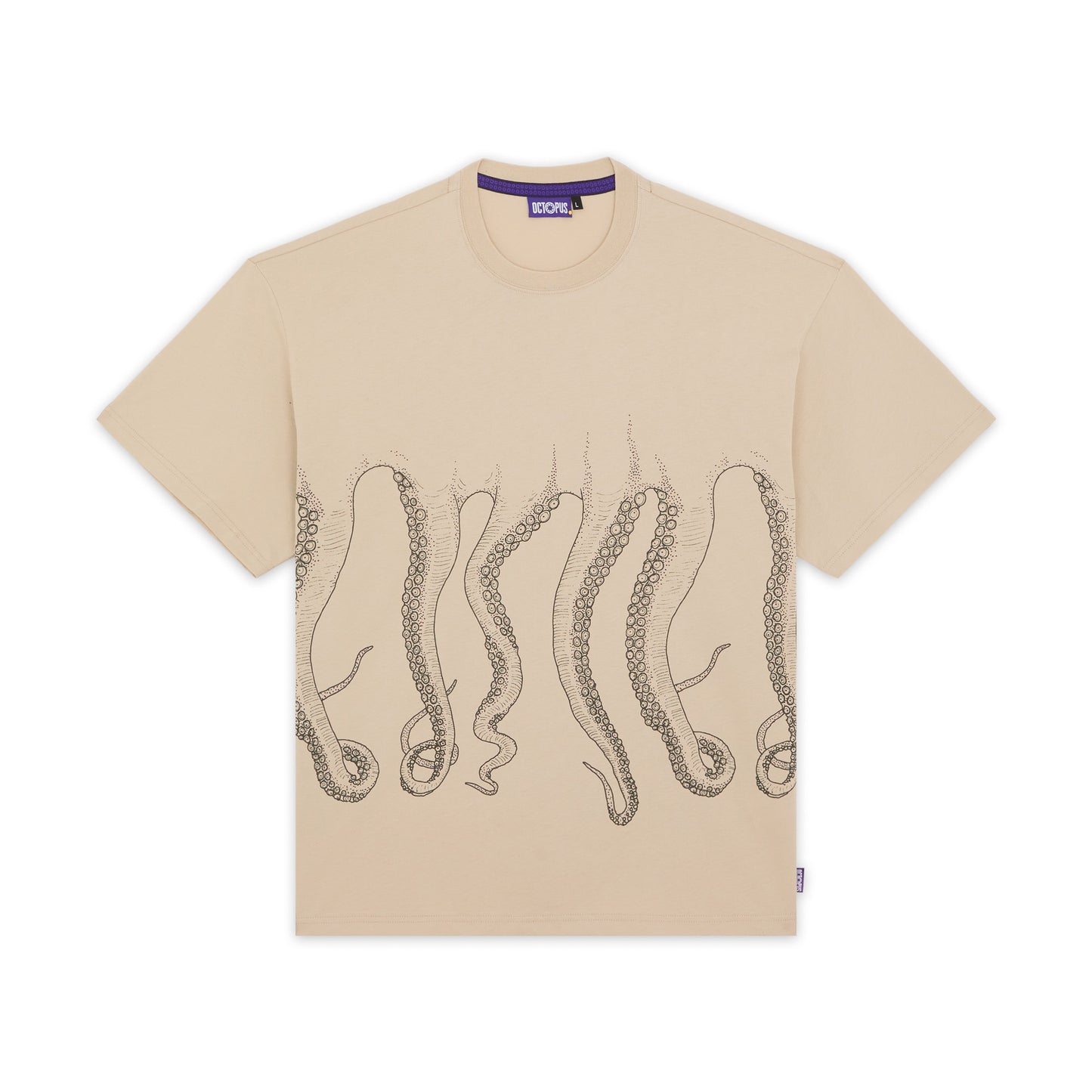 OCTOPUS OUTLINE TEE ICE