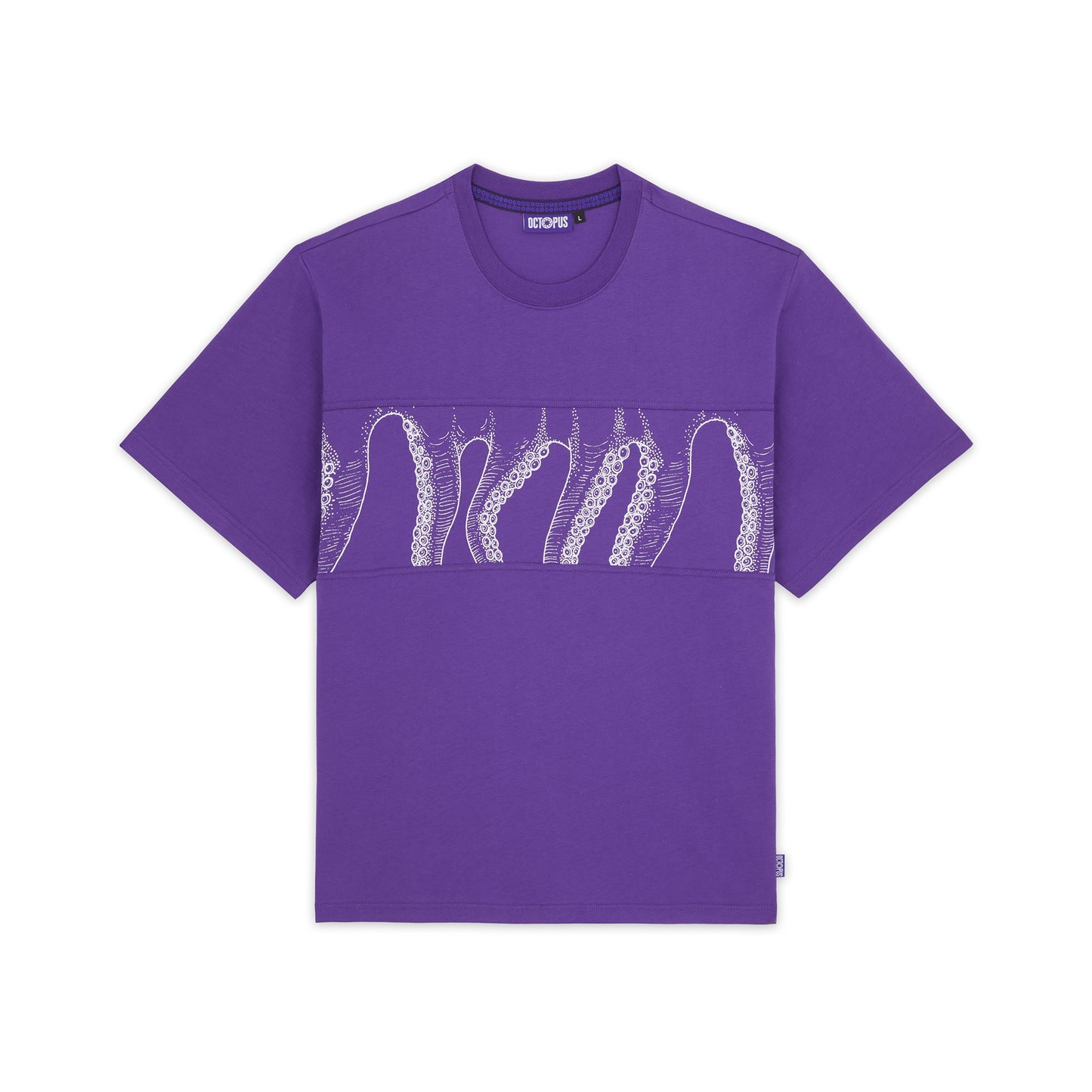 OUTLINE BAND TEE PURPLE