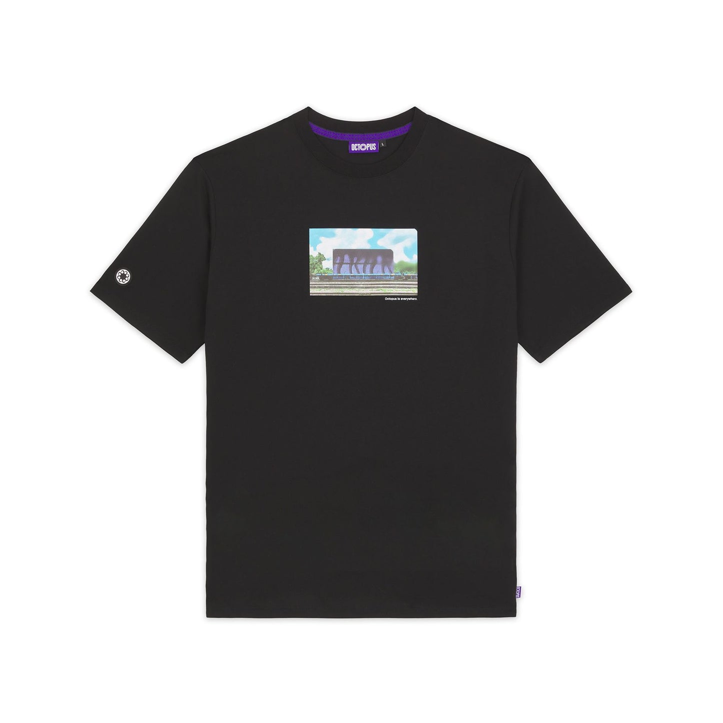 FR8 TEE BLACK OCTOPUS €20.0