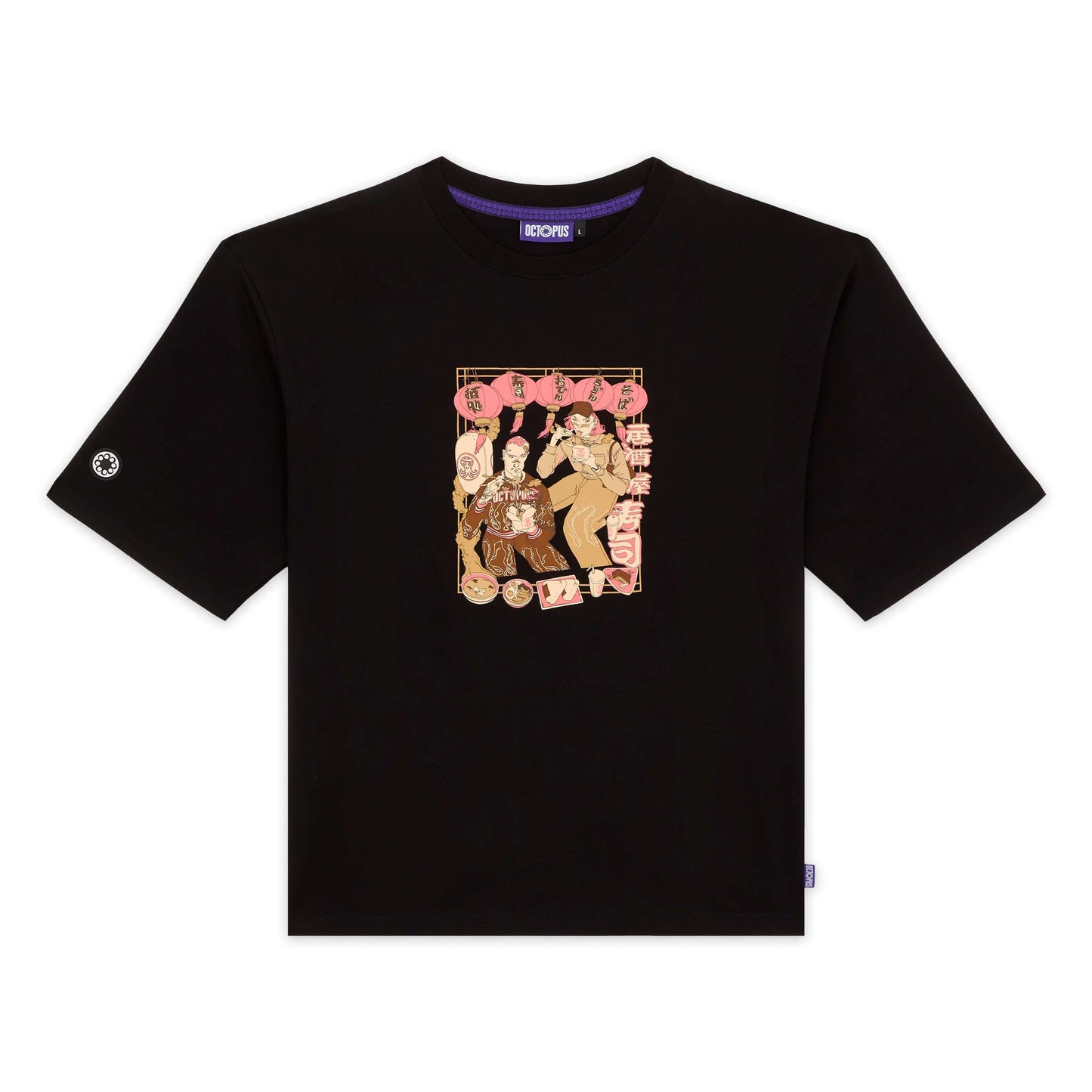 RAMEN BY DANIELE VANZO TEE BLACK OCTOPUS €20.0