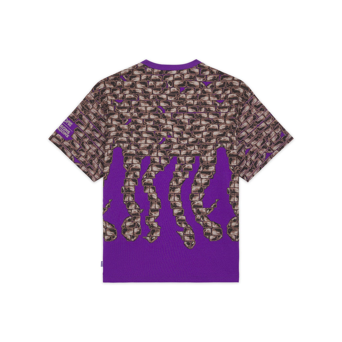 DUNGEONS & DRAGONS OCTOPUS LOGO PORTAL TEE PURPLE