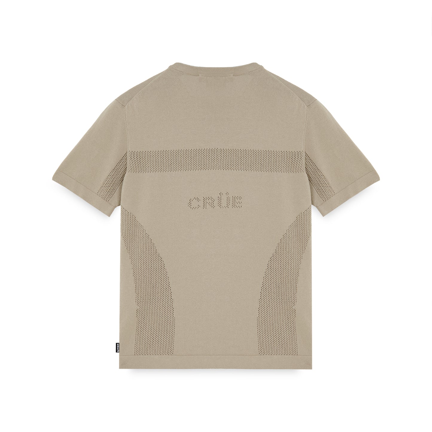 KNIT TEE BROWN
