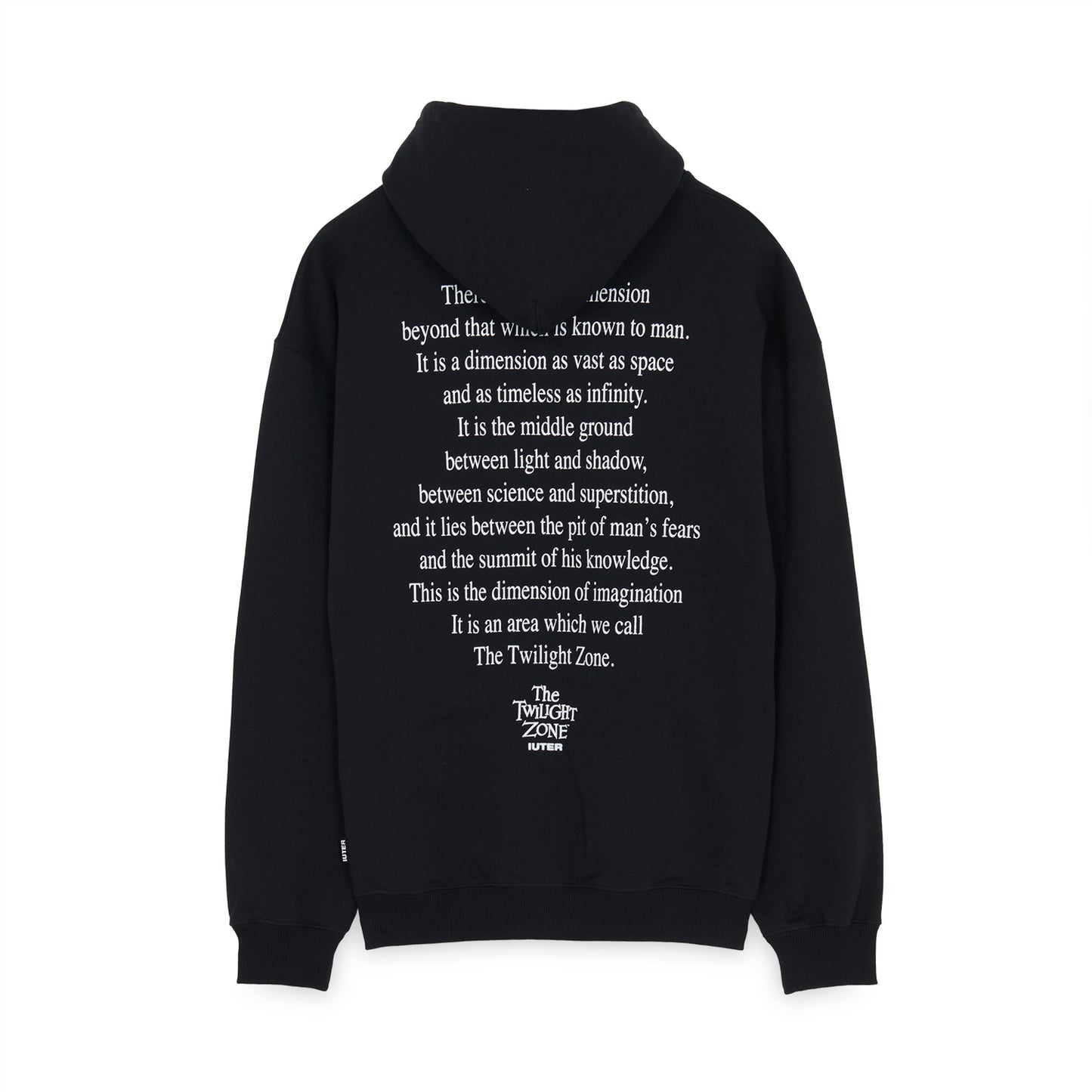 THE TWILIGHT ZONE HOODIE BLACK