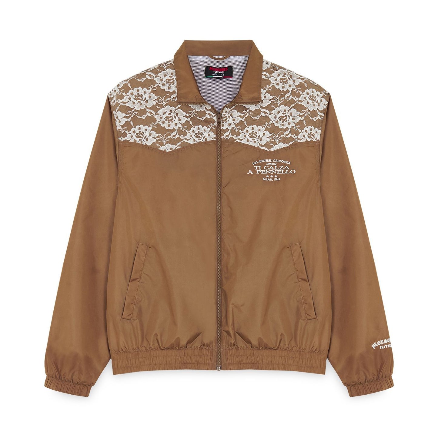 FRANCESCA TRACK JACKET BROWN