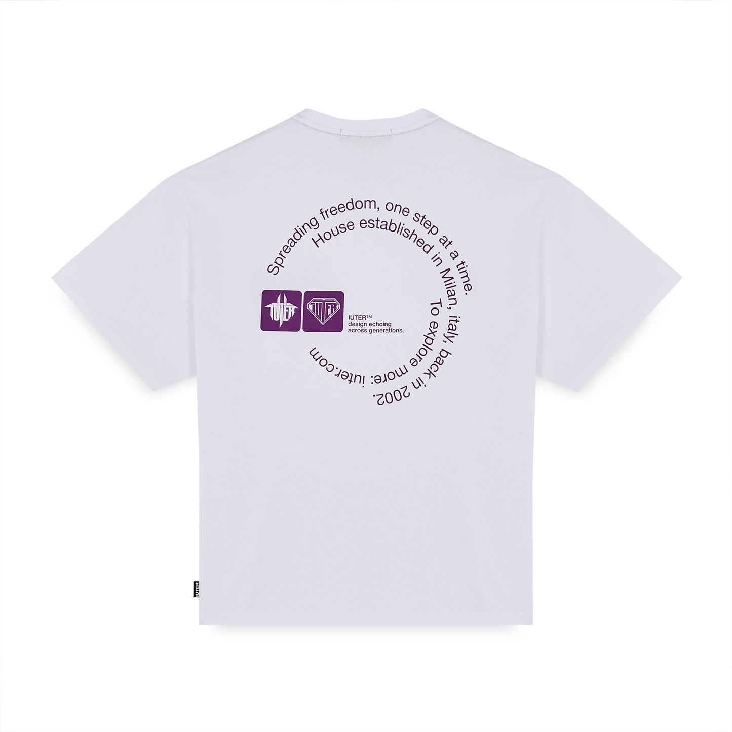 CIRCLE TEE WHITE
