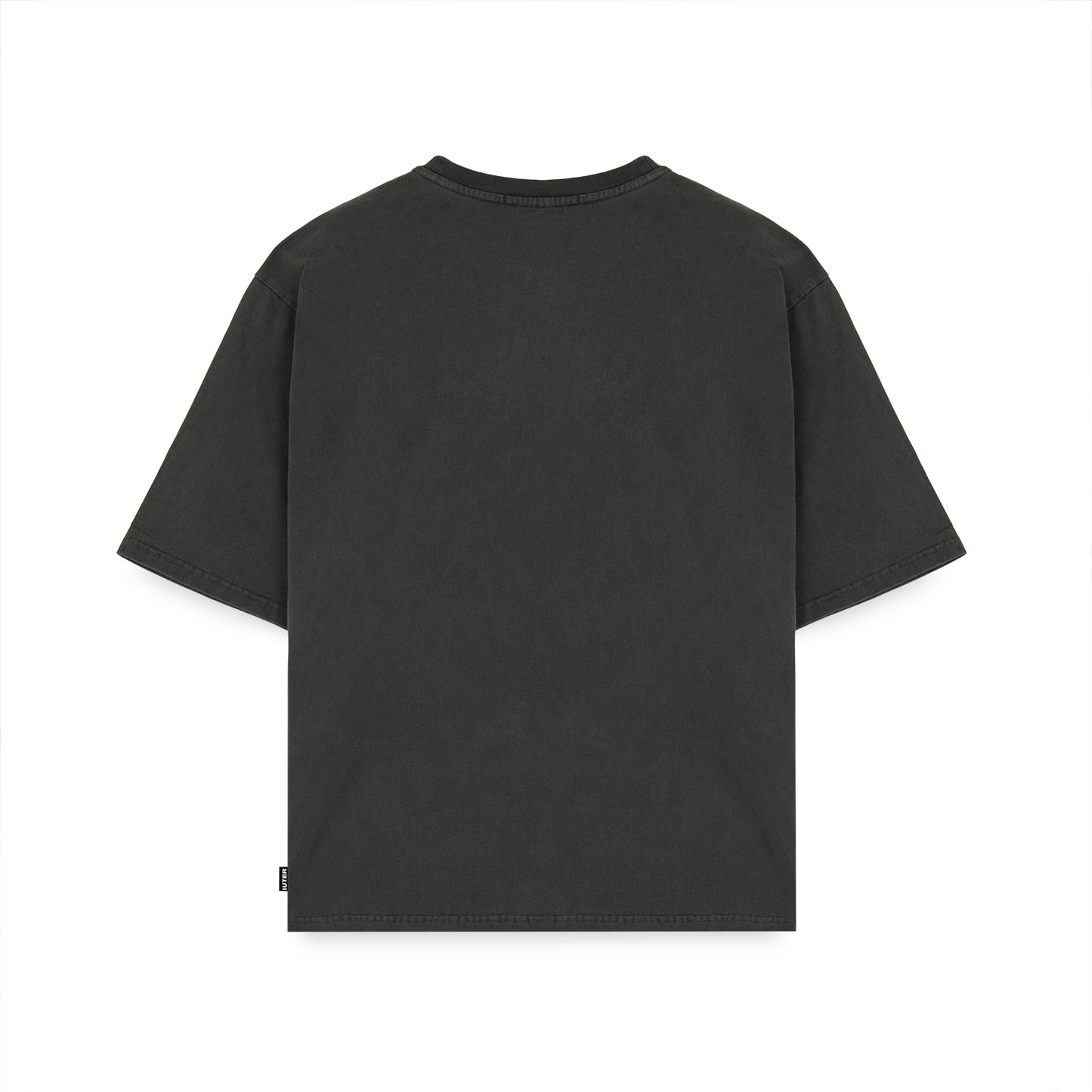 Logo Pigment Dyed Tee Black
