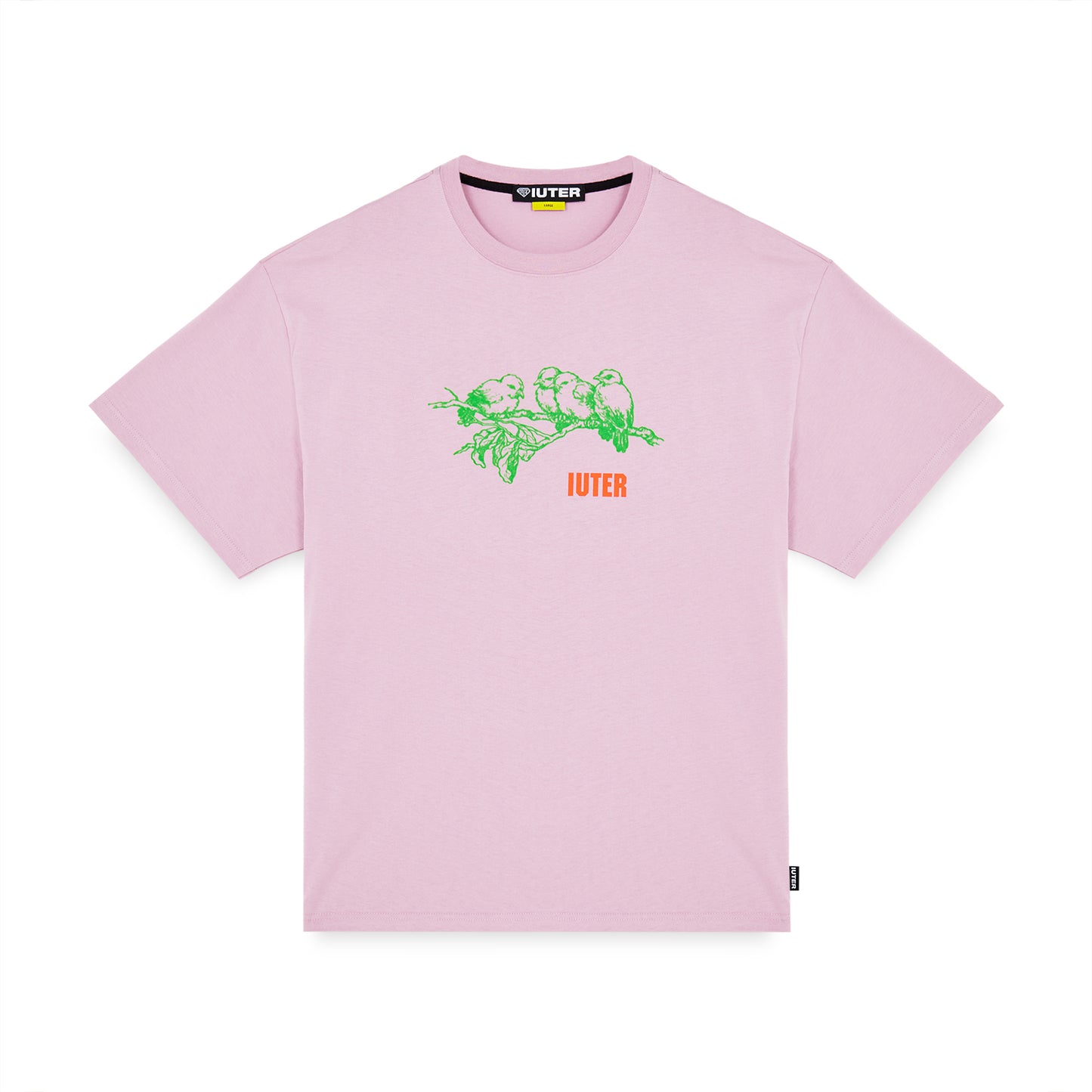 NEVER ALONE TEE PALEPINK