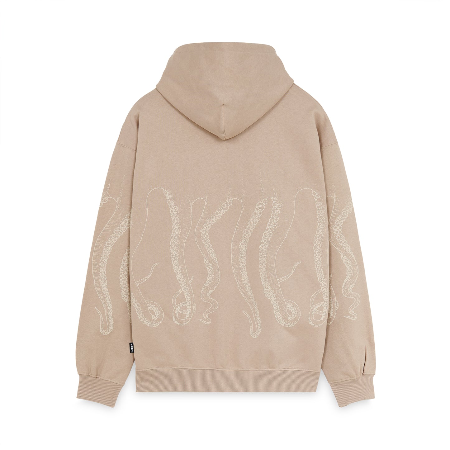 OCTOPUS OUTLINE HOODIE EARTH