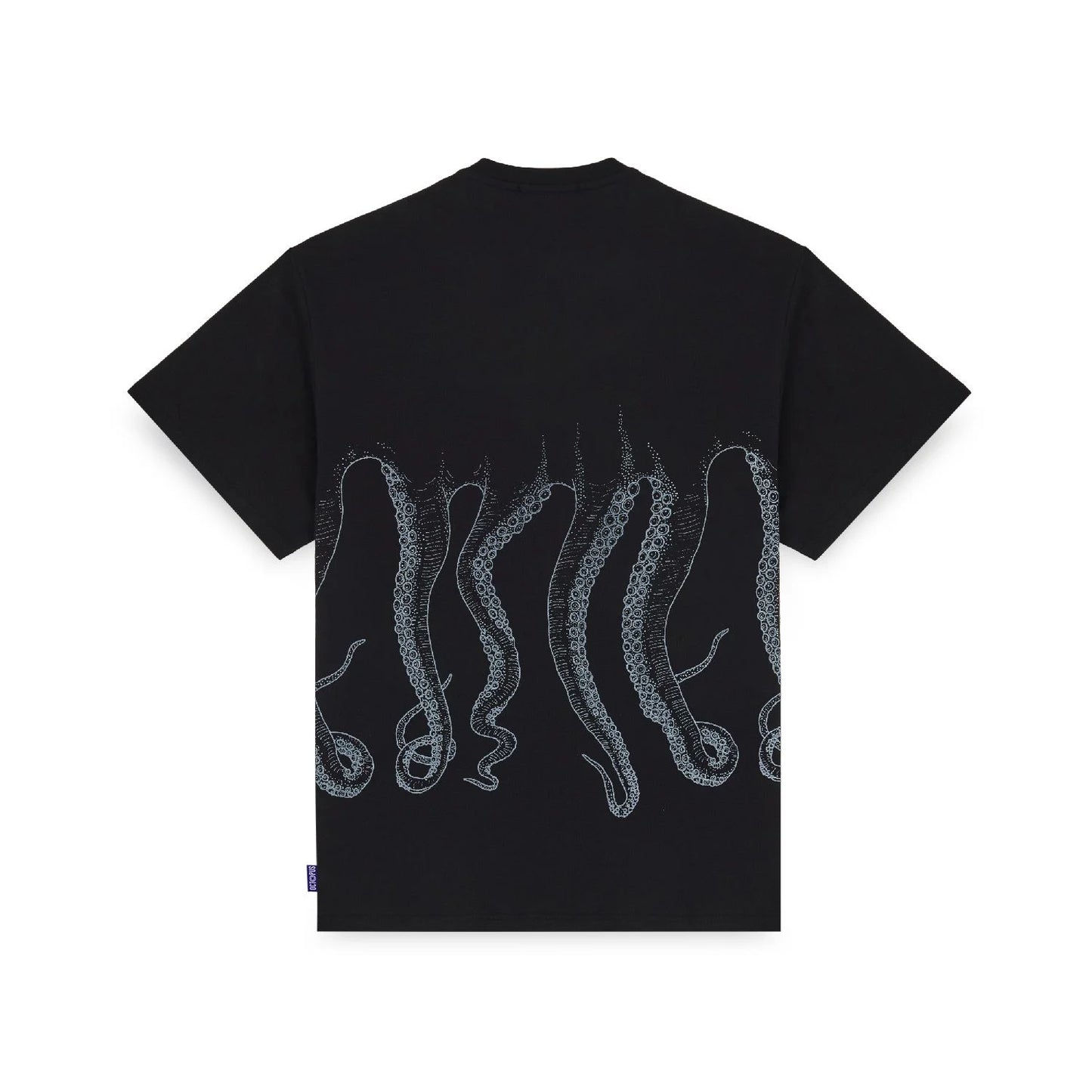 OCTOPUS OUTLINE TEE BLACK