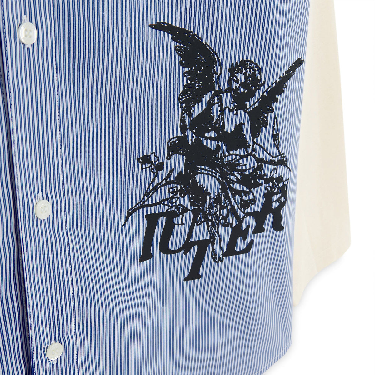 ANGEL DOUBLE LS SHIRT BLUE
