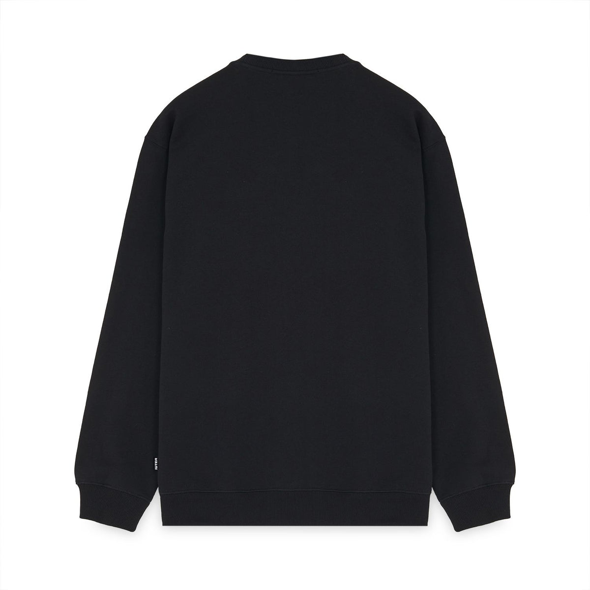 HEART LOGO CREWNECK BLACK