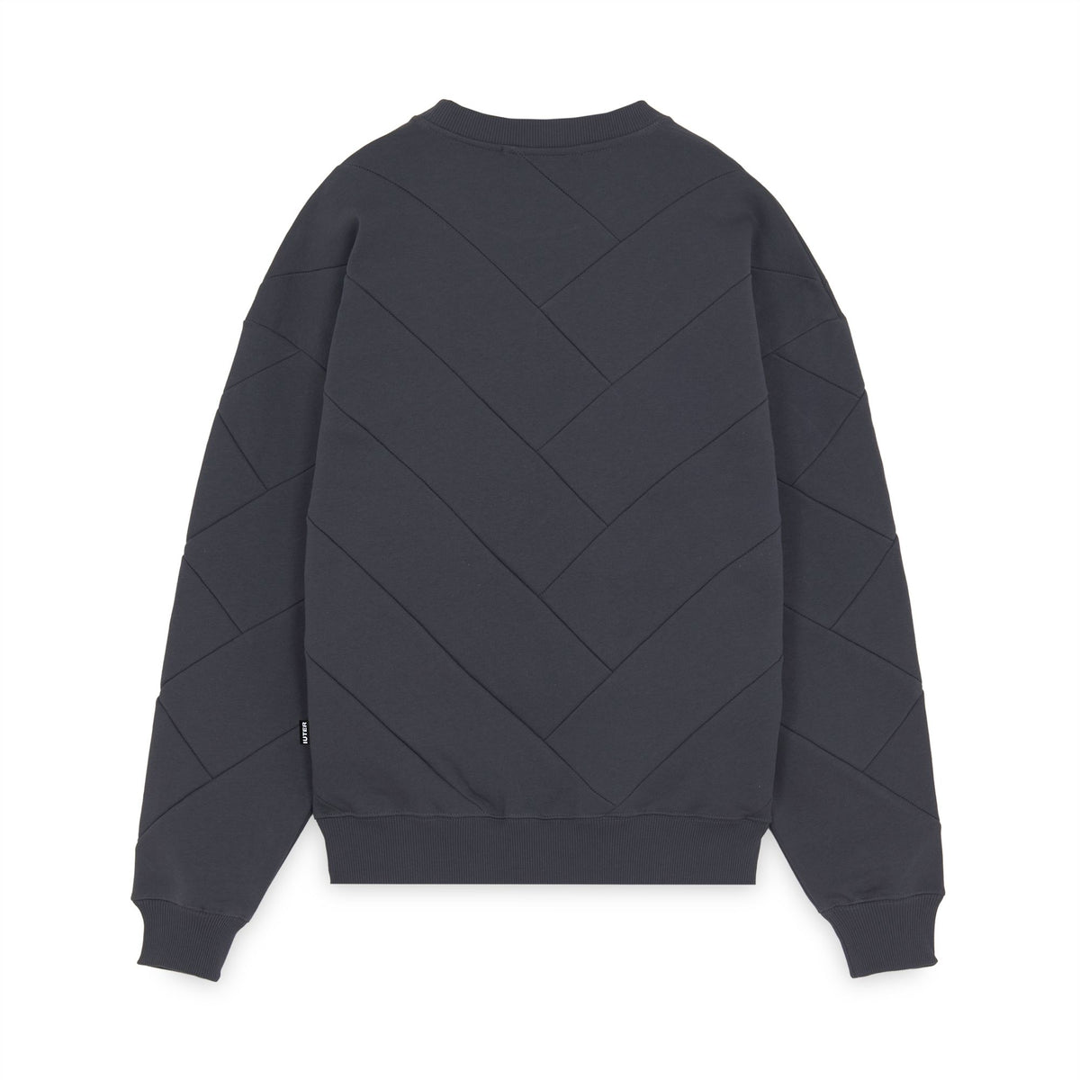 PARQUET CREWNECK ASPHALT