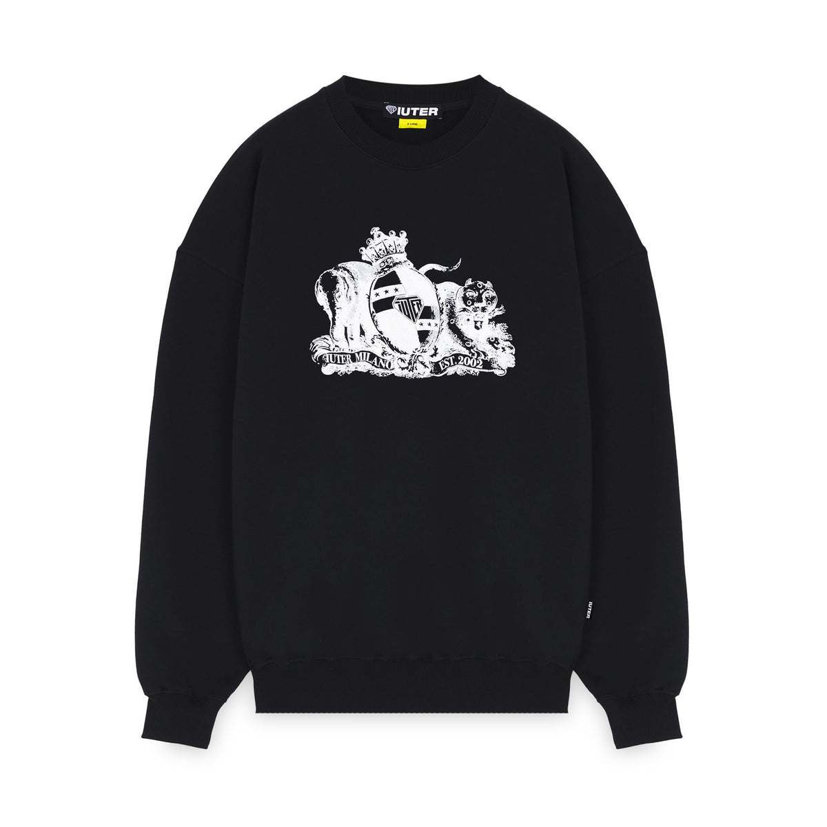 CROWN CREWNECK BLACK