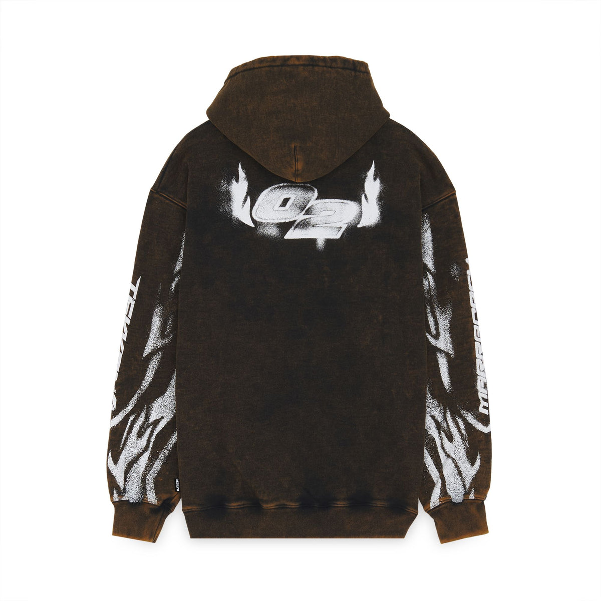 IUTER TEKKEN 8 MARRACASH - MARBLE HOODIE MARBLE BLACK