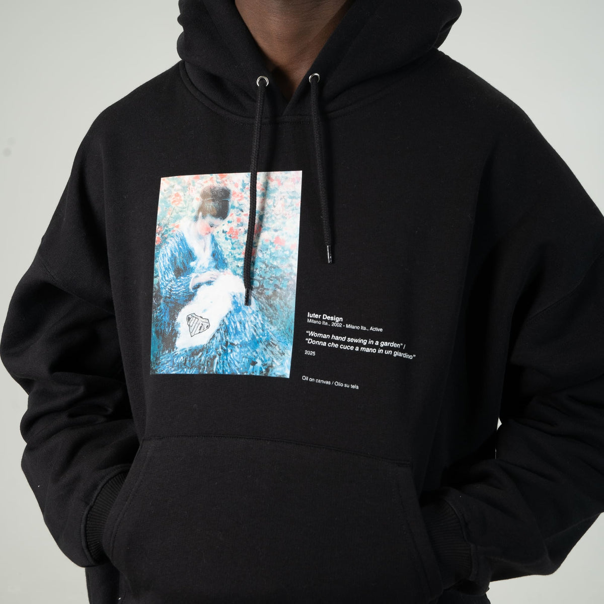 MUSEUM HOODIE BLACK