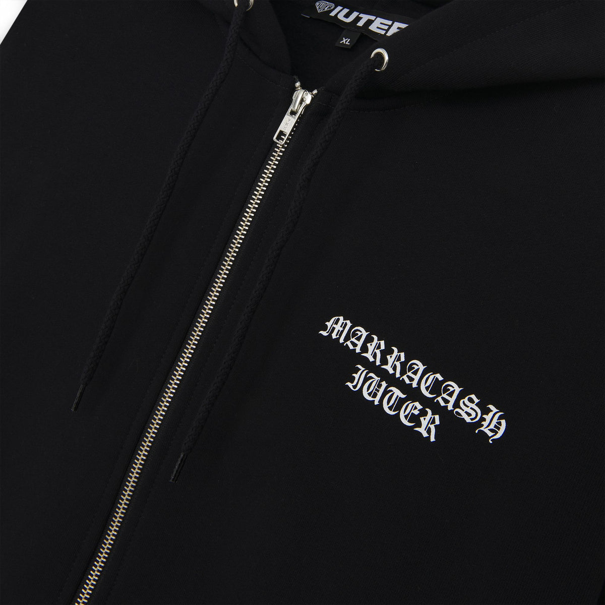 IUTER MARRACASH - CENTAUR ZIP HOODIE BLACK