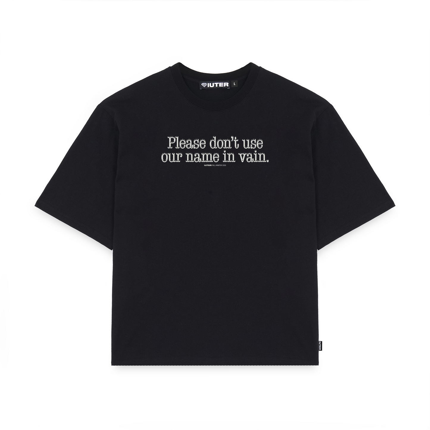 TROUBLES TEE BLACK