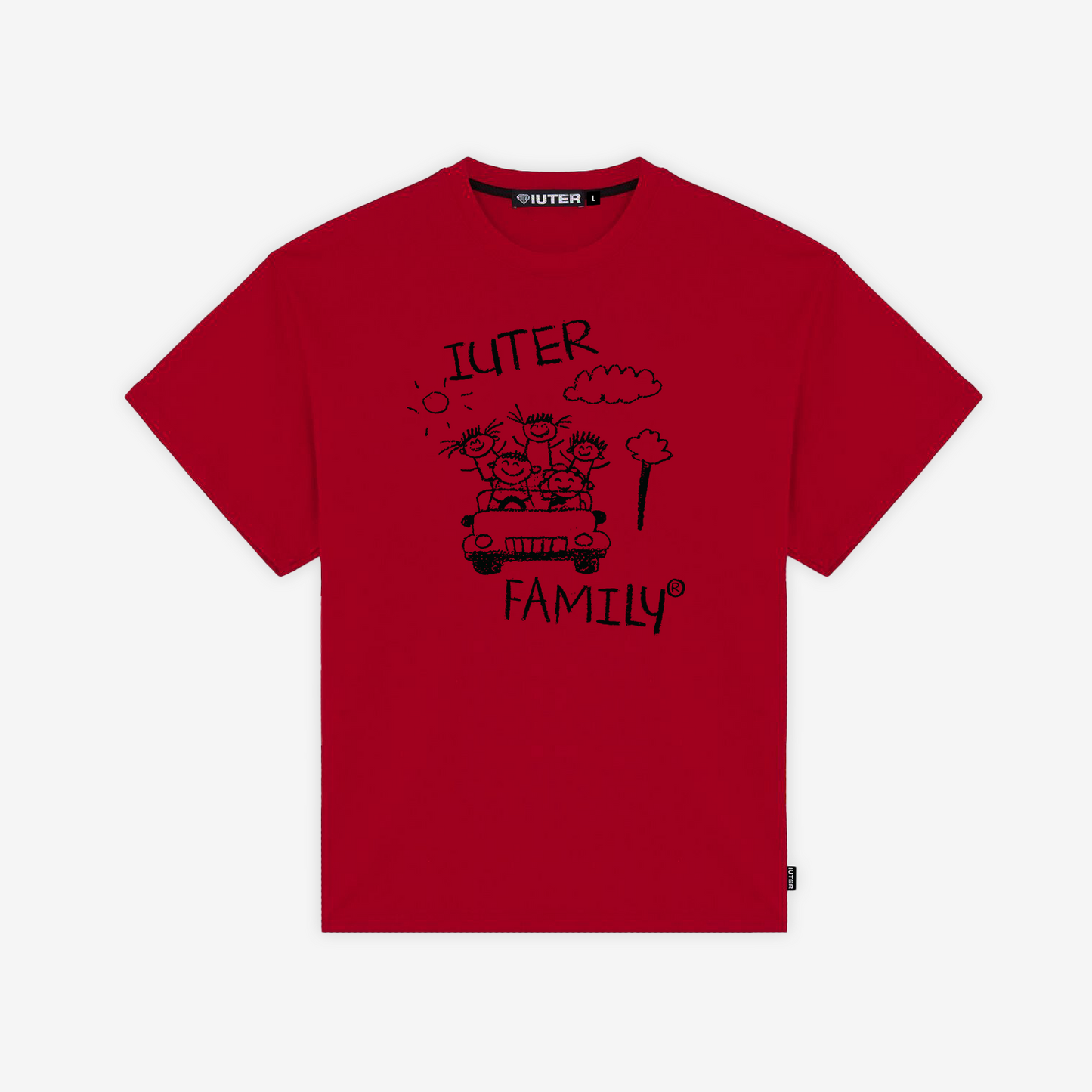 FAMILY TEE ROSSO