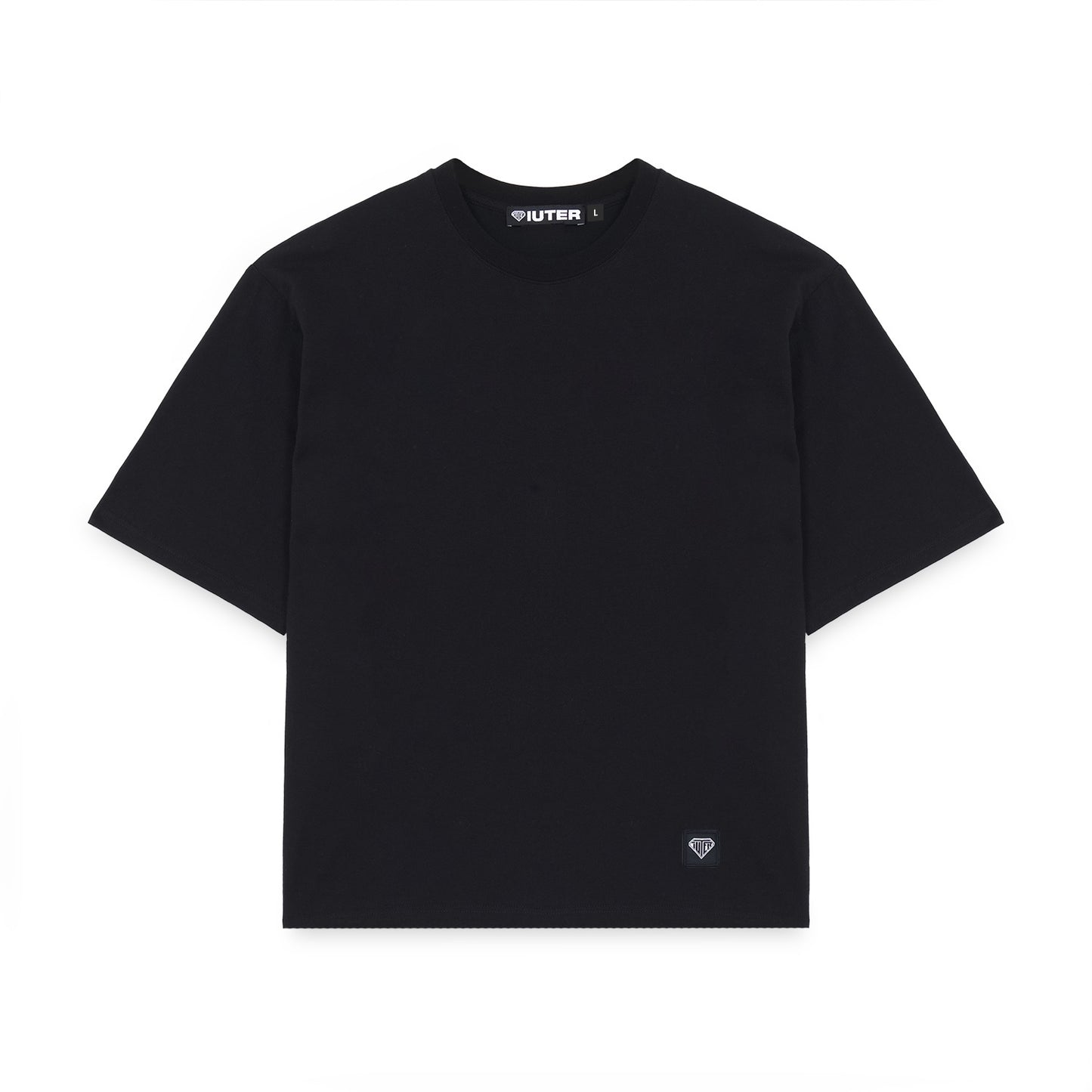LABEL PIQUET TEE BLACK
