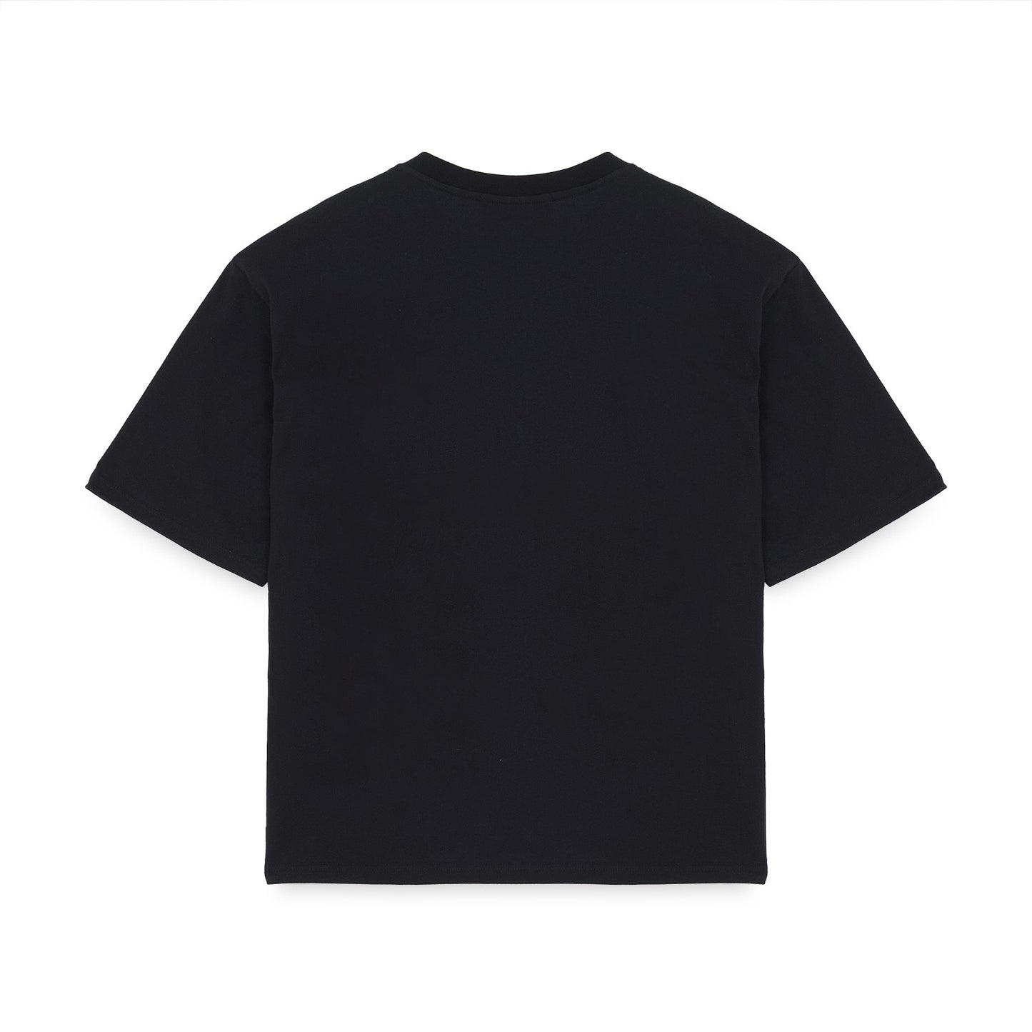 LABEL PIQUET TEE BLACK