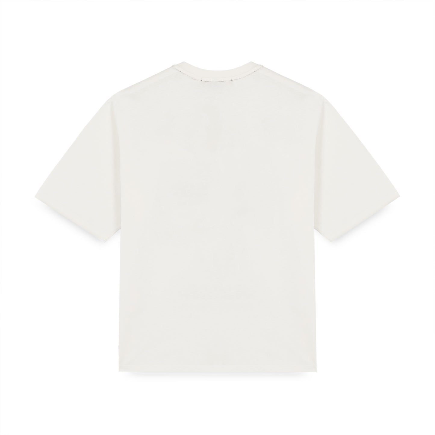 LABEL TEE DUSTYWHITE