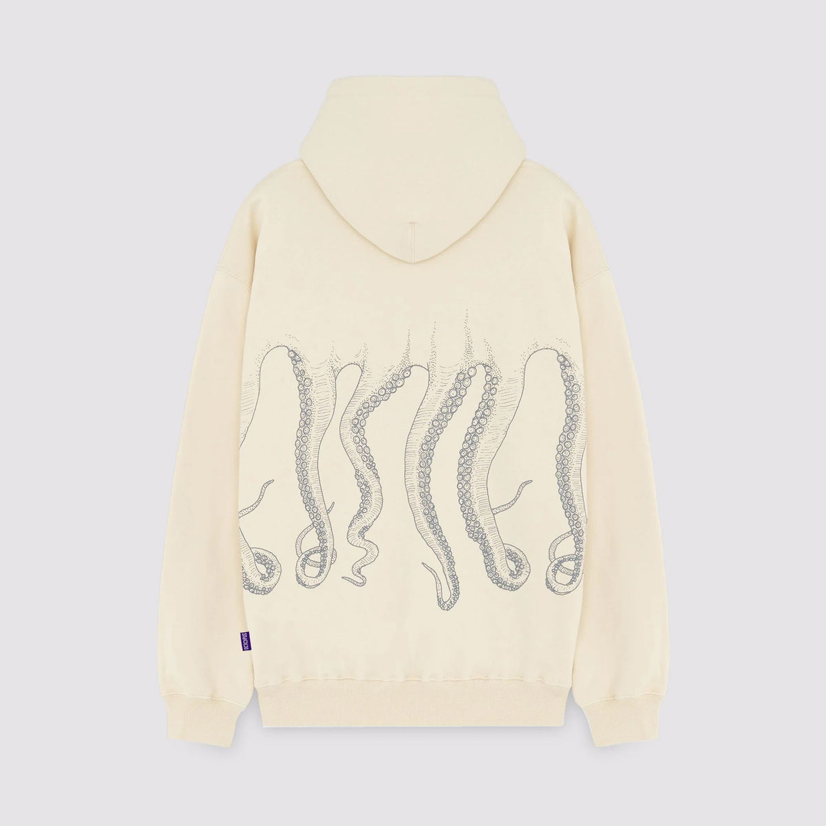 OUTLINE LOGO HOODIE CREAM