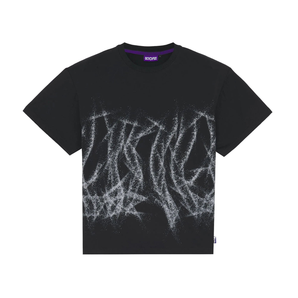 OCTOPUS FUTURISM TEE BLACK