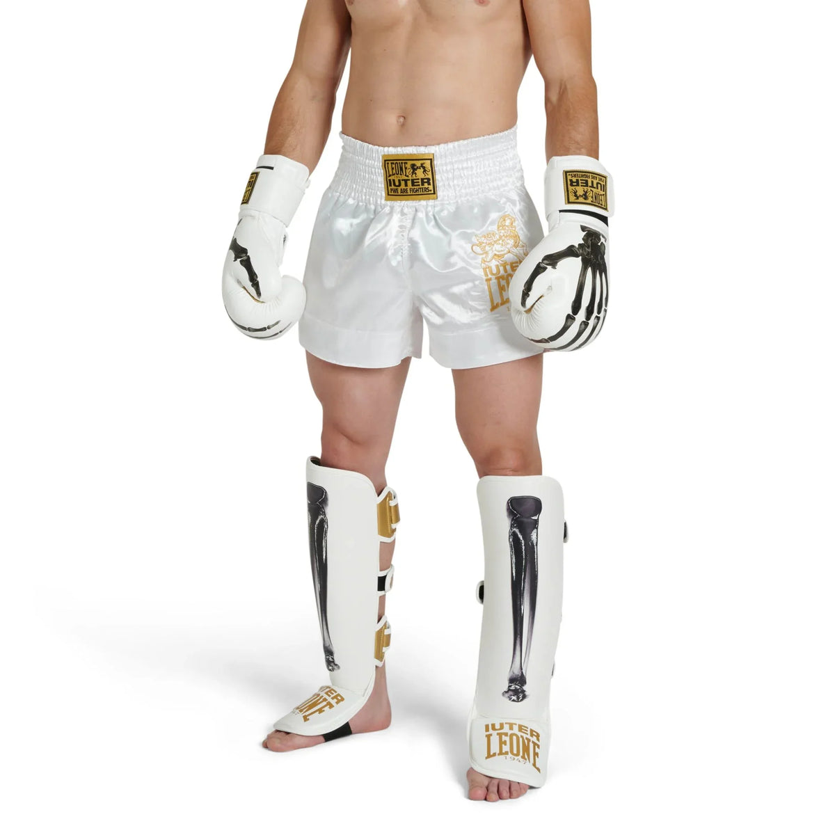LEONE X IUTER COMBAT SHORTS WHITE