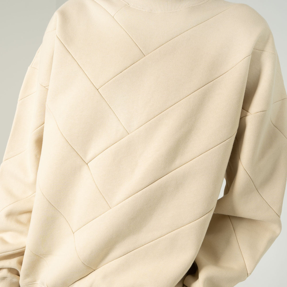 PARQUET CREWNECK CREAM