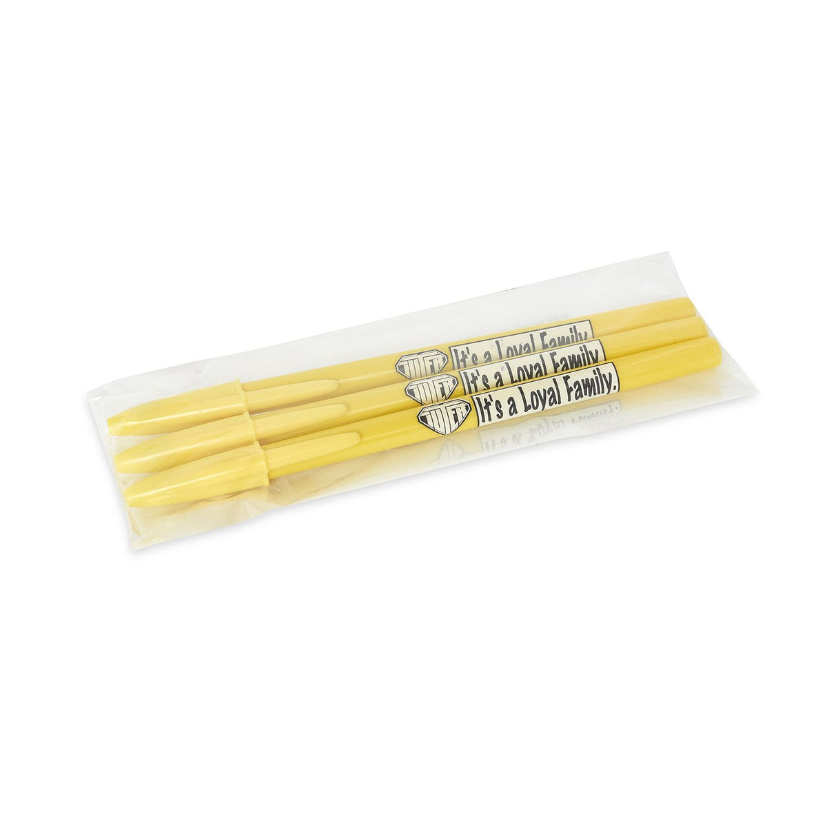 3PZ BIC PEN YELLOW