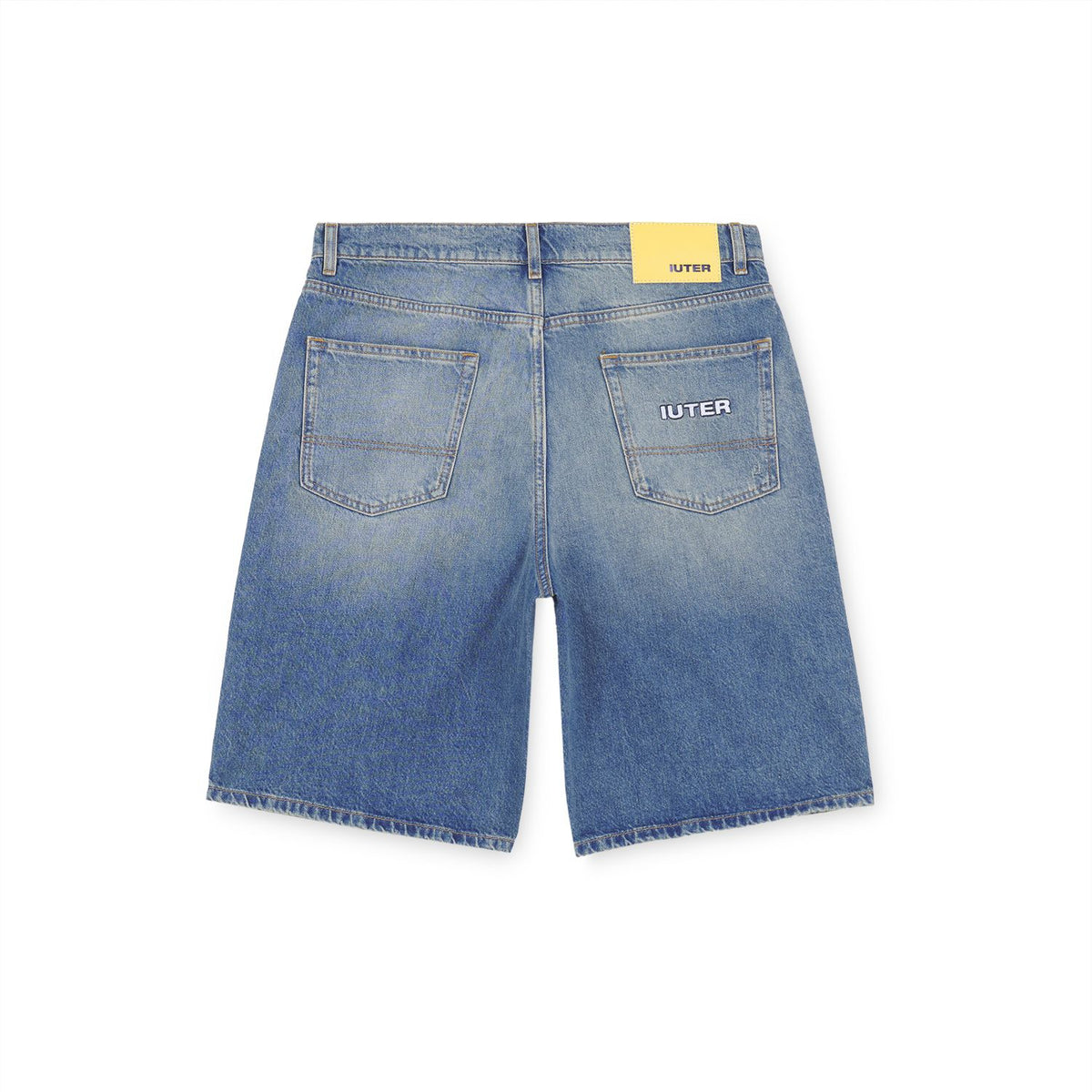 LOOSE DENIM SHORTS MEDIUMBLUE