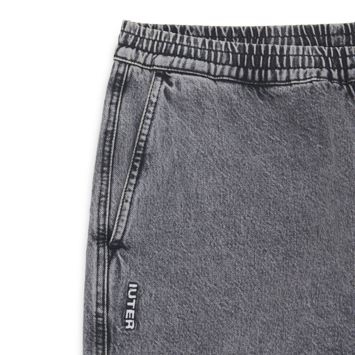 DIZZY DENIM SHORTS GREYBLEACH