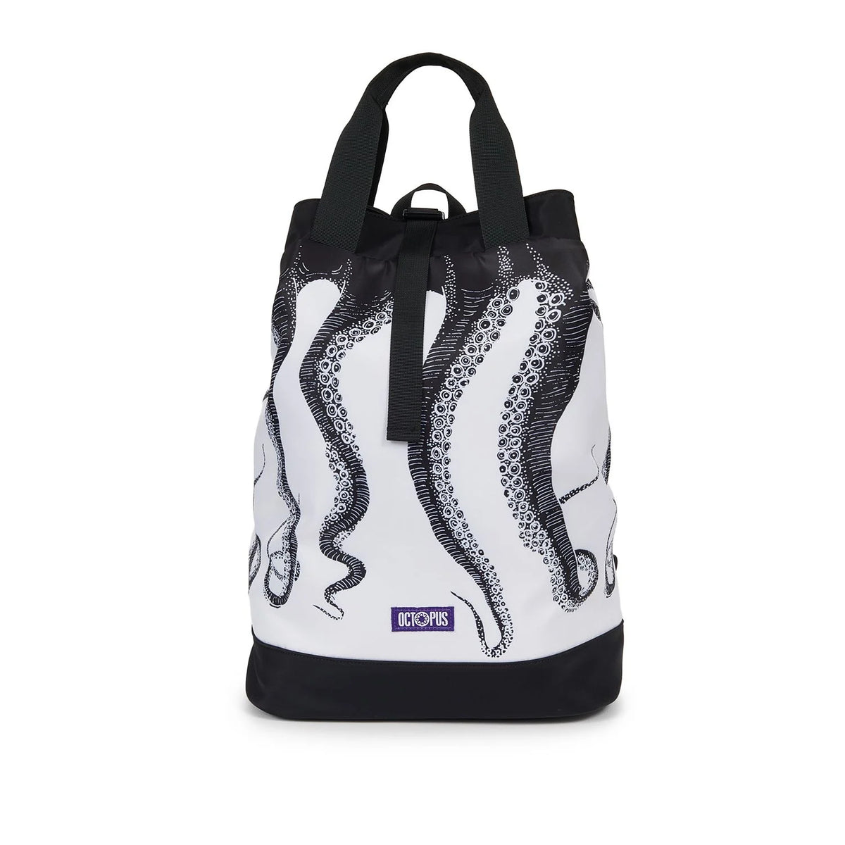 OCTOPUS BACKPACK BLACK WHITE