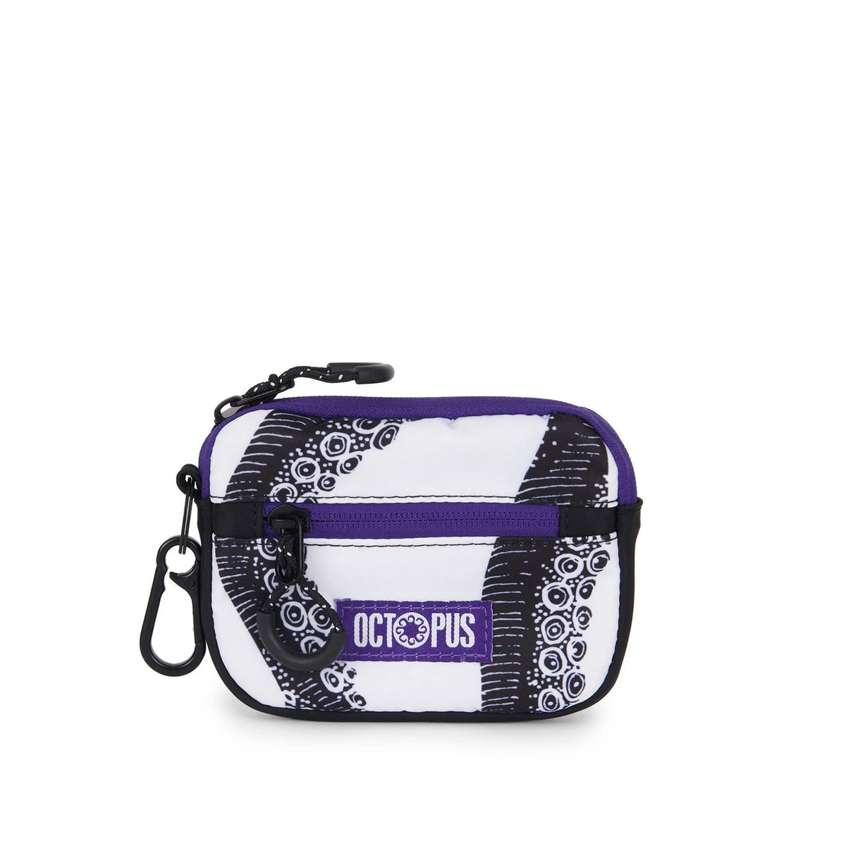 OCTOPUS MINI POUCH - PACK BLACK WHITE