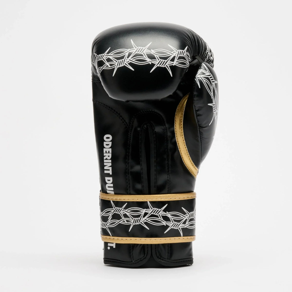 LEONE X IUTER BOXING GLOVES BARBEDWIRED BLACK