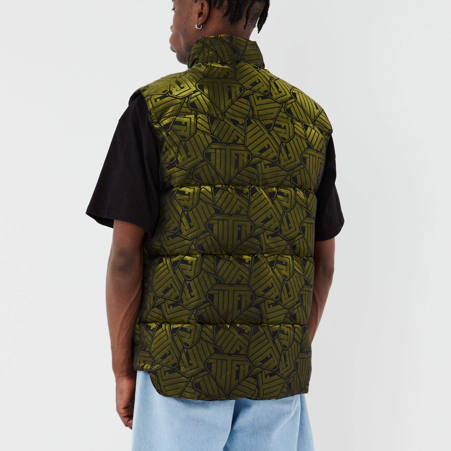 IUTER MULTILOGO PUFF VEST YELLOW IUTER €112.0